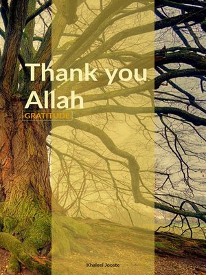 cover image of Thank You Allah